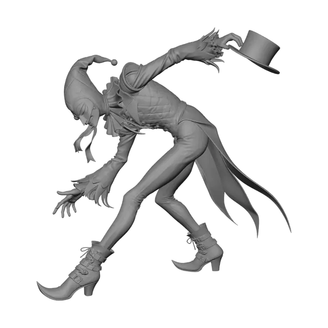 3D model for Harlequin in the Twilight