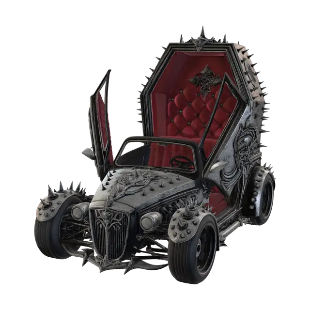 3D model for Midnight Spiked Carriage