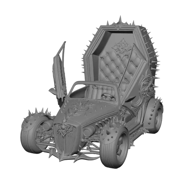 3D model for Midnight Spiked Carriage
