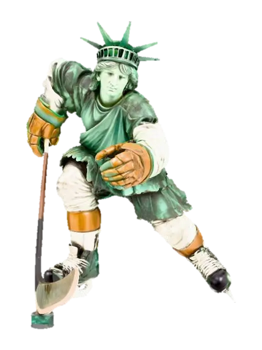 Liberty on Ice - America 3D model, vytvořený pomocí AI