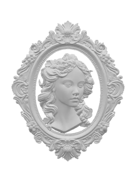 3D model for Elegance in Relief
