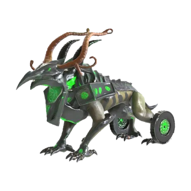 a futuristic carriage inspired by Ghost in the Shell and Medusa,… - Ghostintheshell 3D model, vytvořený pomocí AI