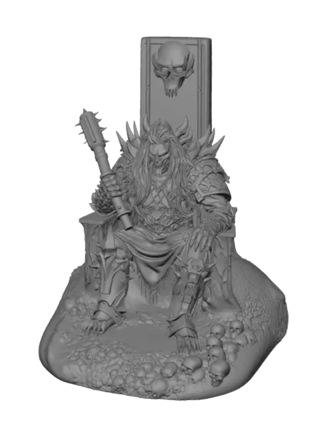 3D model for Emberlord on the Iron Throne