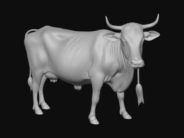 3D model for cow