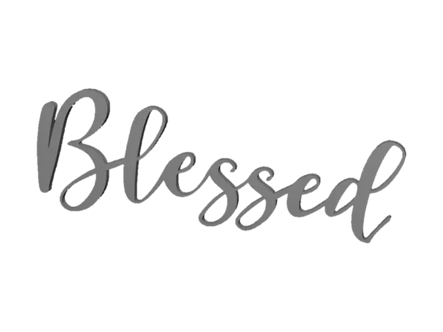 3D model for Blessed