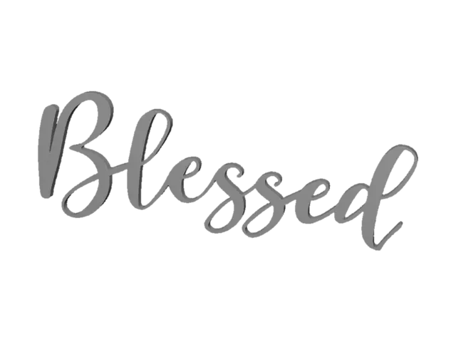 3D model for Blessed