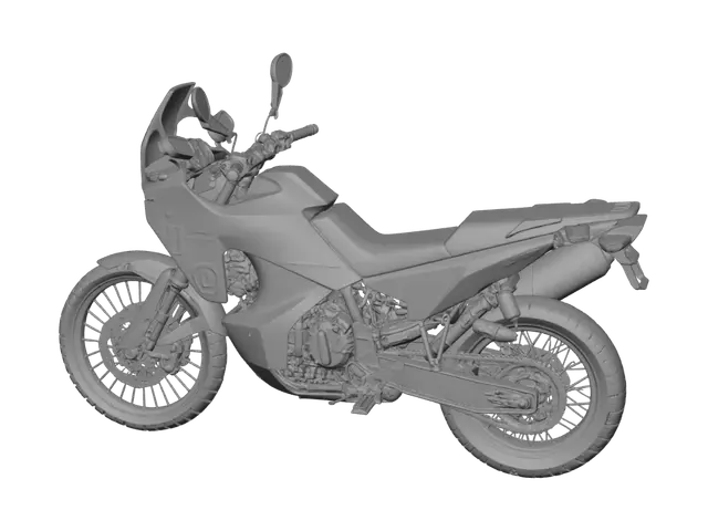 3D model for Husqvarna Adventure Bike