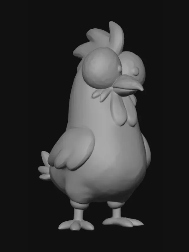 3D model for Cheerful Chicken