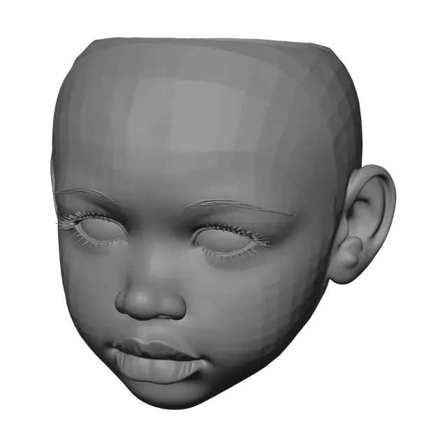 3D model for Moonlit Gaze
