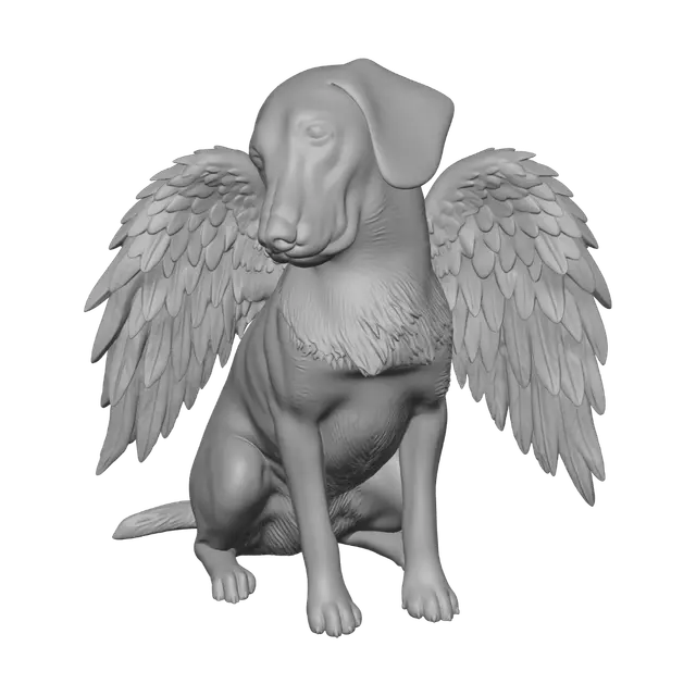 3D model for Angel of the Meadow