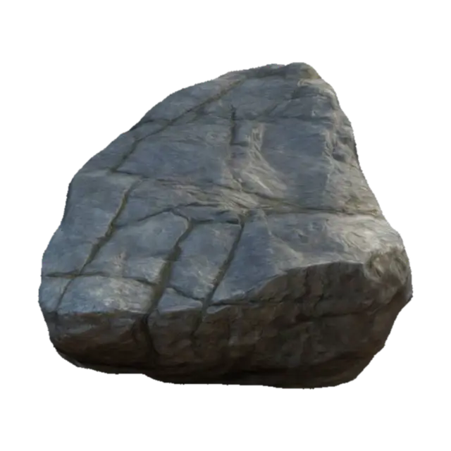 Rock. , Game Assets, Stone, Ultra Realistic, Highly Detailed - Asset 3D model, vytvořený pomocí AI