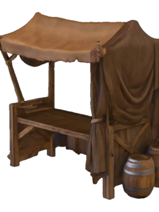 Modelo 3D de merchantstall2.png - Merchant, gerado por IA
