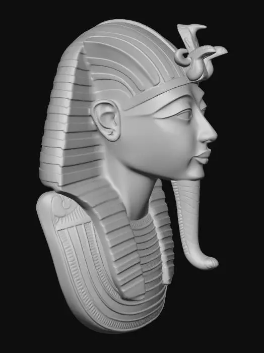 3D model for Tutankhamun's Golden Mask
