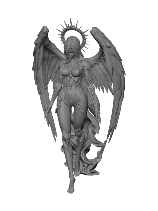 3D model for The Marble Vein Angel