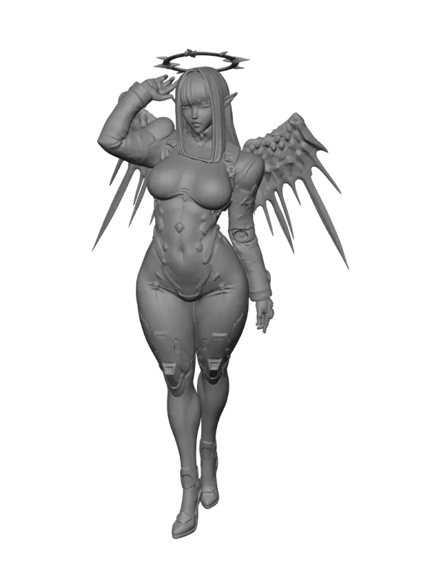 3D model for Winged Automaton