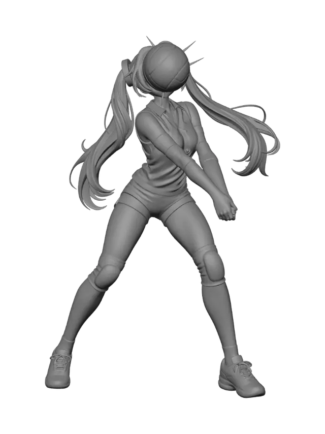 3D model for Teal Spike