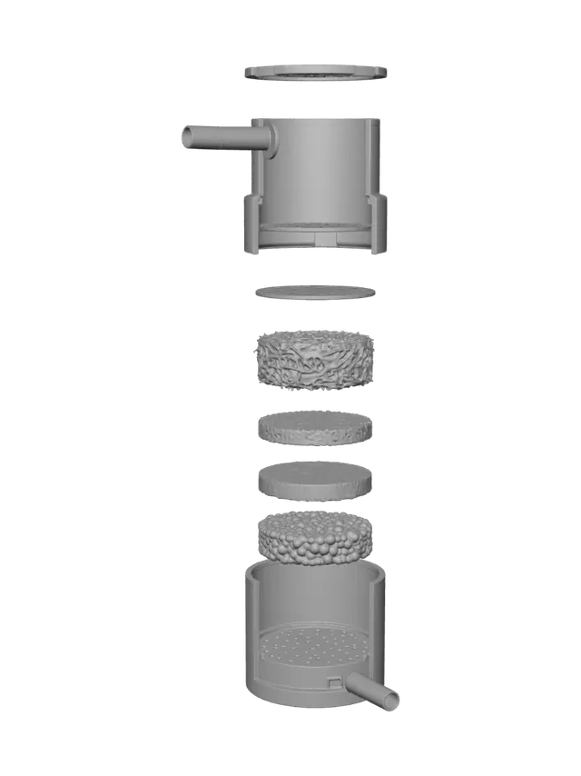 3D model for Vortex Biofiltration System