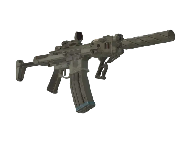 3D model for Emerald Beam Assault Rifle