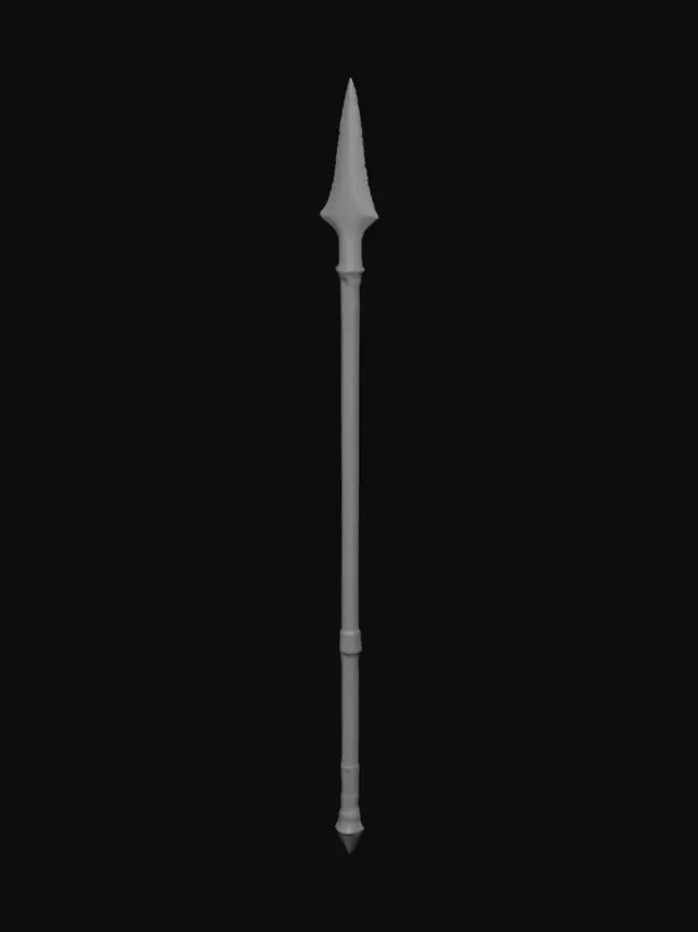 3D model for Ironwood Spear