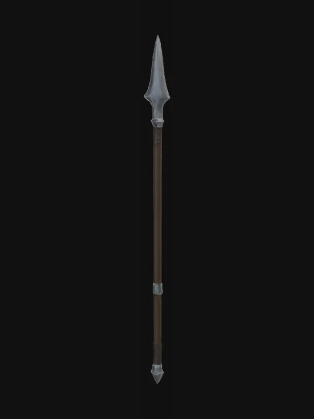 3D model for Ironwood Spear