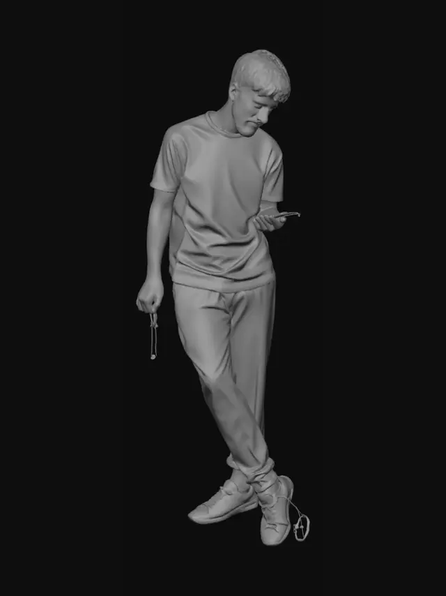 3D model for Phone Check by the BMW