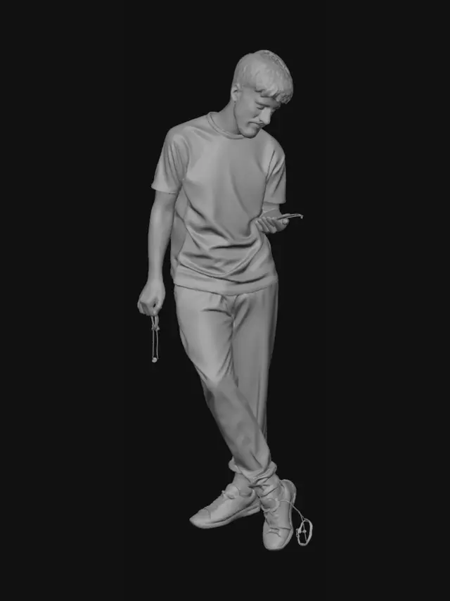 3D model for Phone Check by the BMW