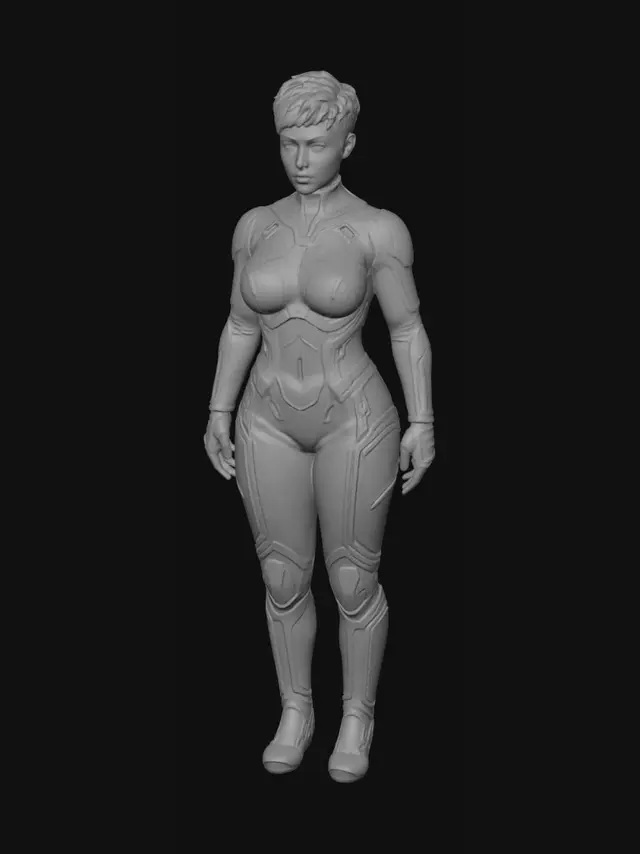 3D model for Neon Pulse Armor