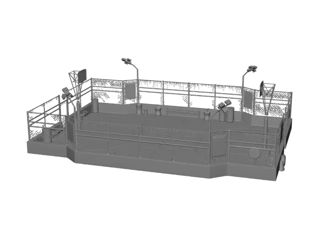 3D model for Game Over Street Court