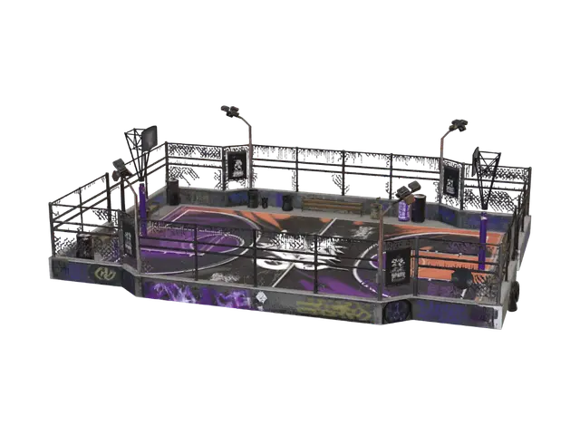 3D model for Game Over Street Court