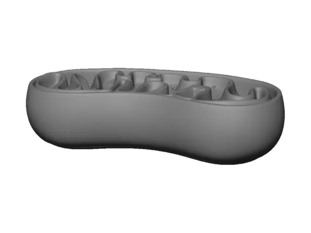 3D model for Crimson Mitochondrion