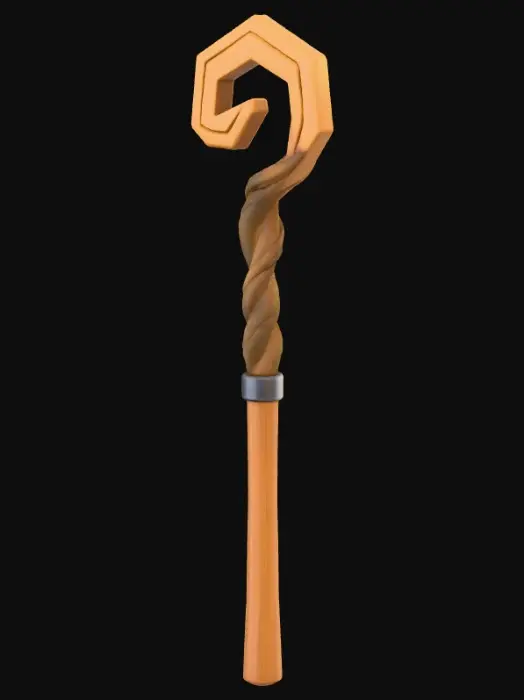 3D model for Enchanted Shepherd's Staff