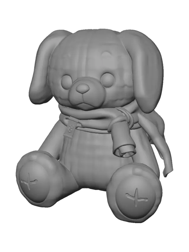 3D model for Lumi Bunny: Cozy Smart Plush