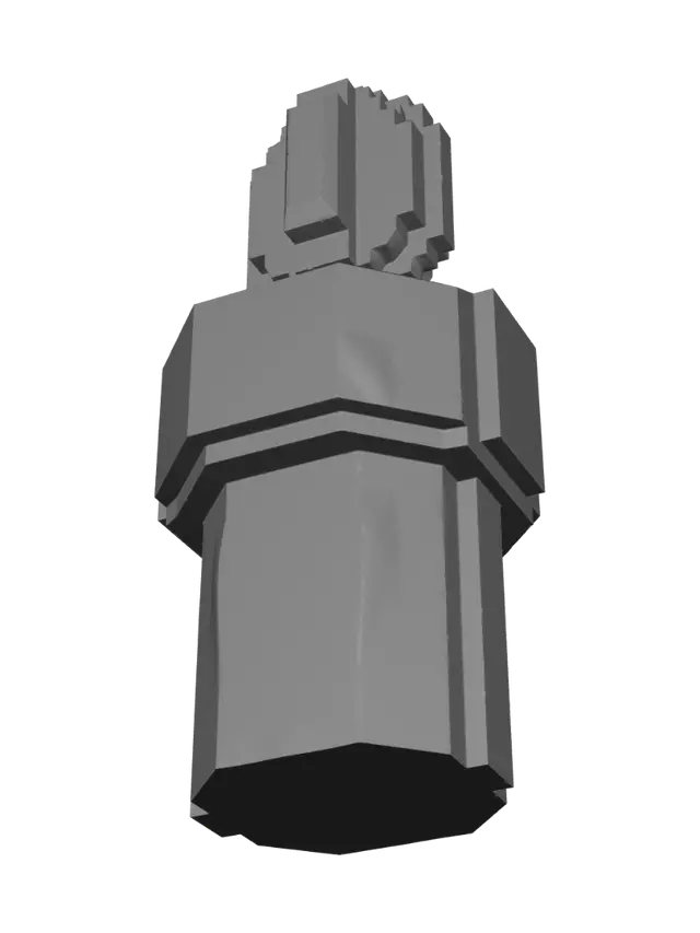 3D model for Gold Coin Over Green Pipe