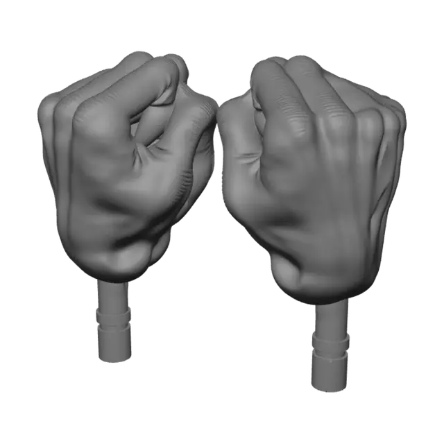 3D model for Twin Fists