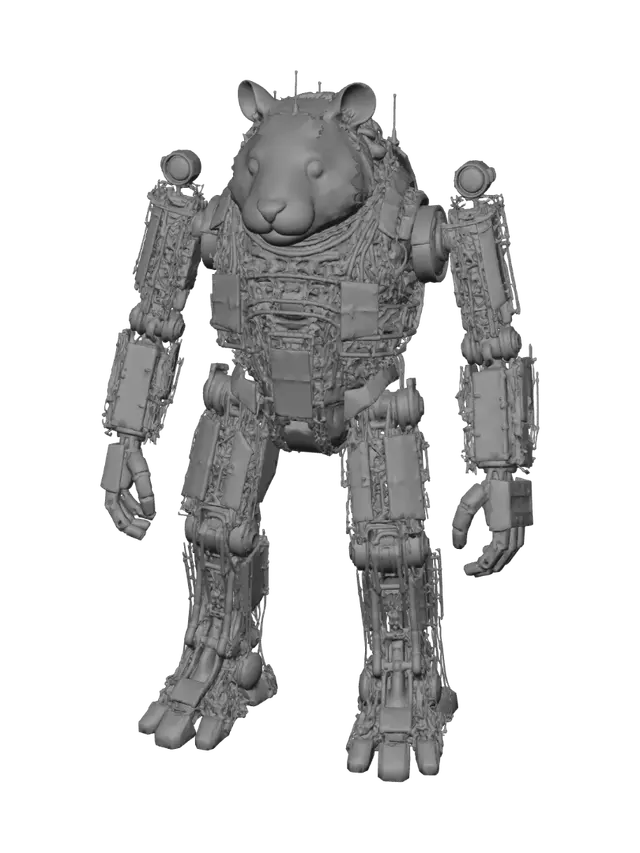 3D model for Rusted Colossus
