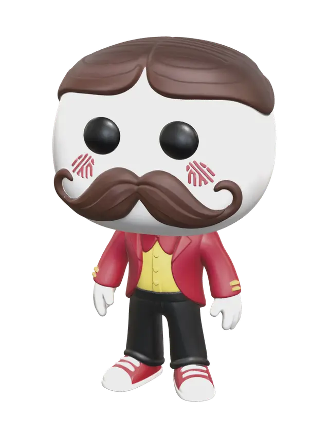 Modello 3D Realistic Pringles Guy - Sonny, generato dall’IA