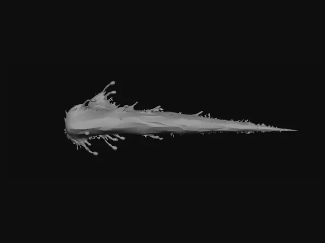 3D model for Blue Water Burst