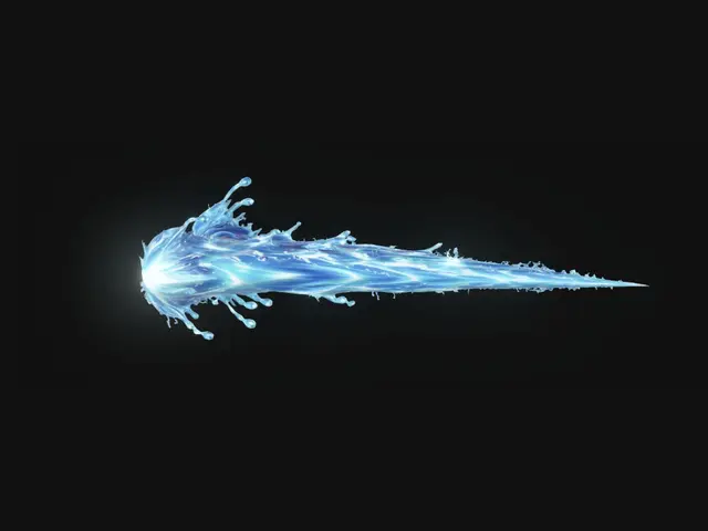 3D model for Blue Water Burst