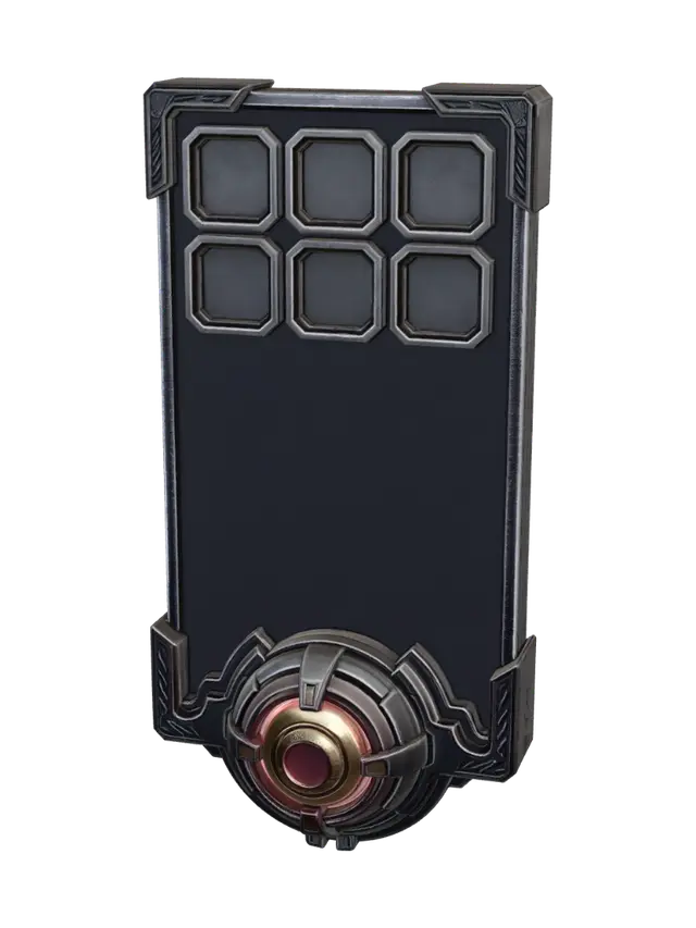 3D model for Six-Slot Gate Puzzle
