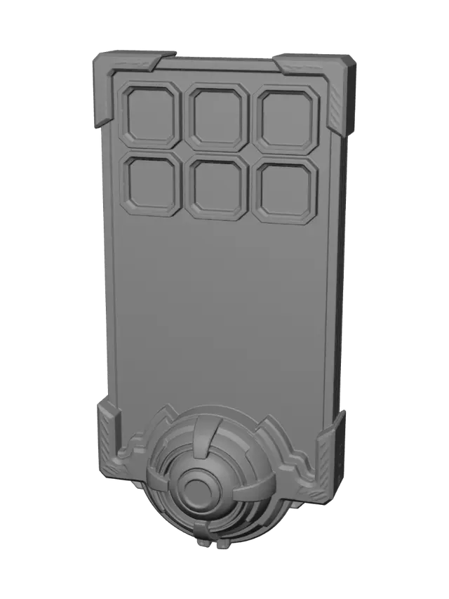 3D model for Six-Slot Gate Puzzle