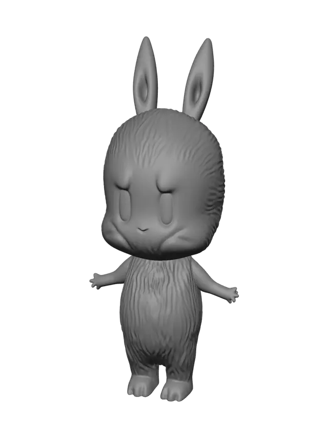 免费 Labubu 3D模型 - 即刻下载 | Meshy