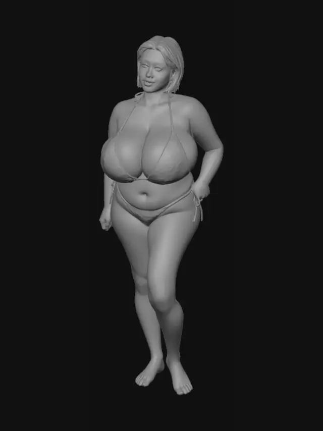 3D model for Sunlit Tropical Beach Portrait