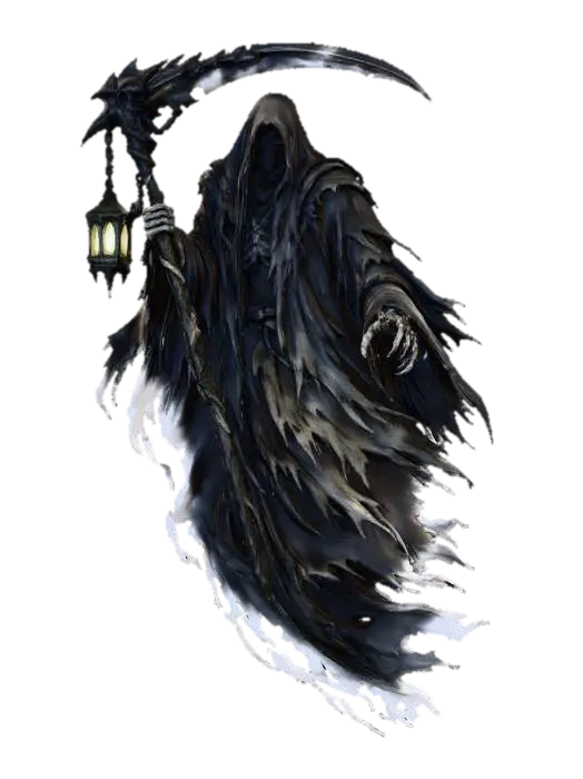 Reaper - Mortal 3D model, vytvořený pomocí AI