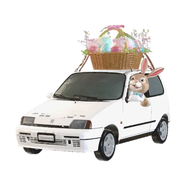 3D model for The Easter Basket Express, #EasterEgg2026#