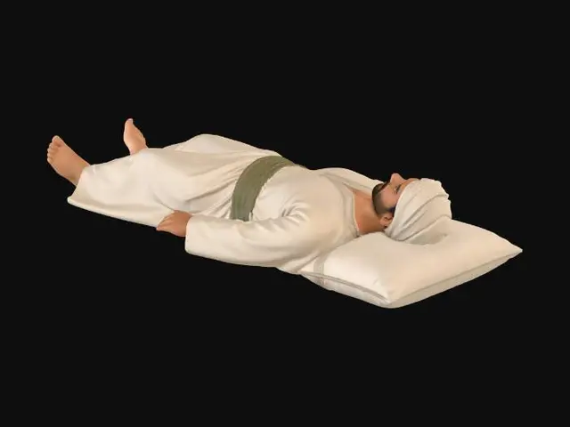 3D model for Relaxed in Traditional Attire