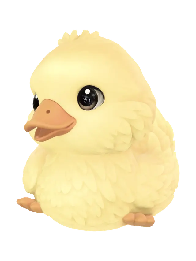 3D model for Golden Glow Duckling