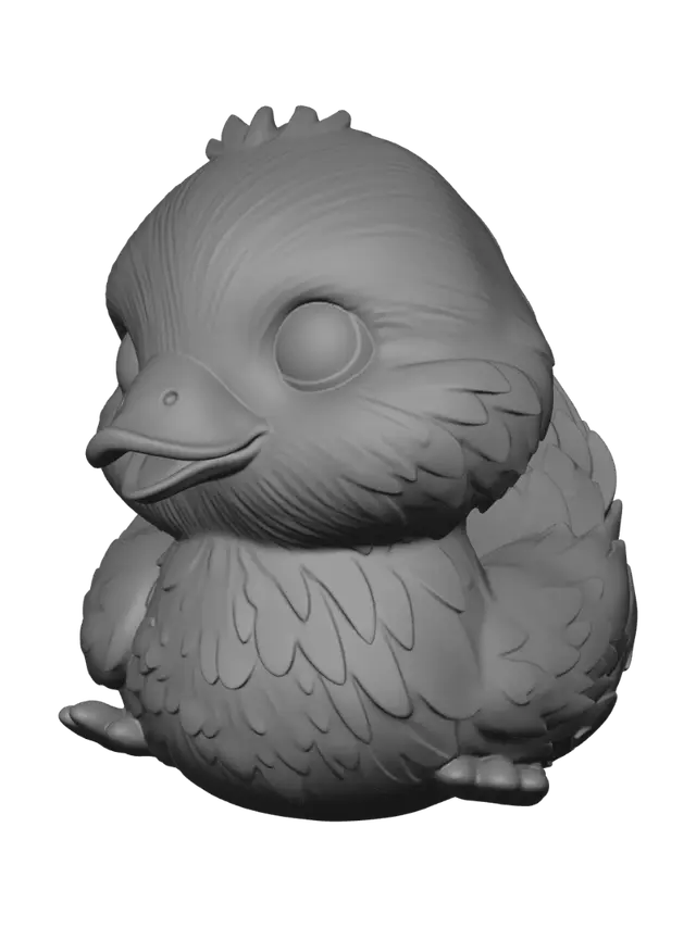 3D model for Golden Glow Duckling
