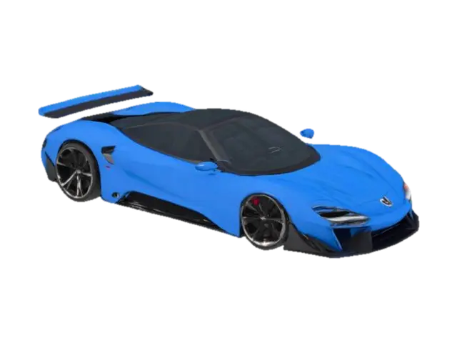 cars - Wheel 3D model, vytvořený pomocí AI