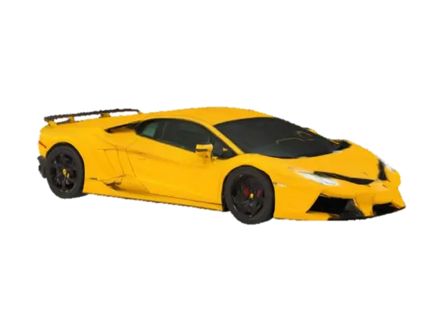 lambo - Sportscar 3D model, vytvořený pomocí AI