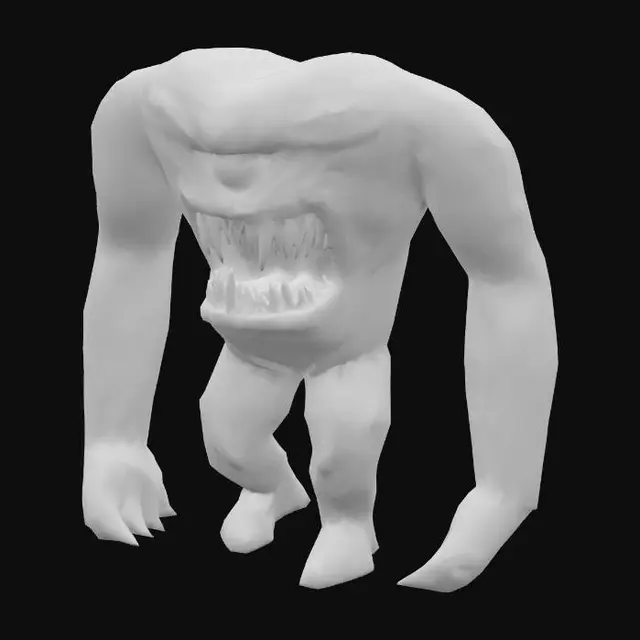 3D model for Cyclopean Beast